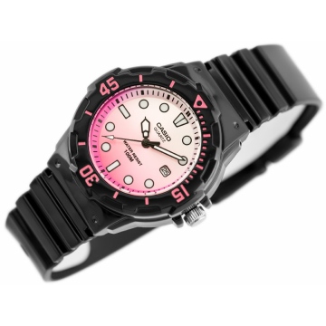 Zegarek dla dziewczynki Czarno Różowy Casio LRW-200H-4EVDR