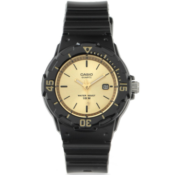 Zegarek dla dziewczynki Czarno-Złoty Casio LRW-200H-9EVDF