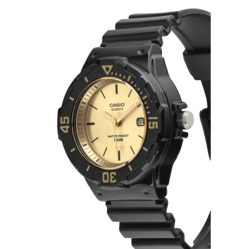 Zegarek dla dziewczynki Czarno-Złoty Casio LRW-200H-9EVDF