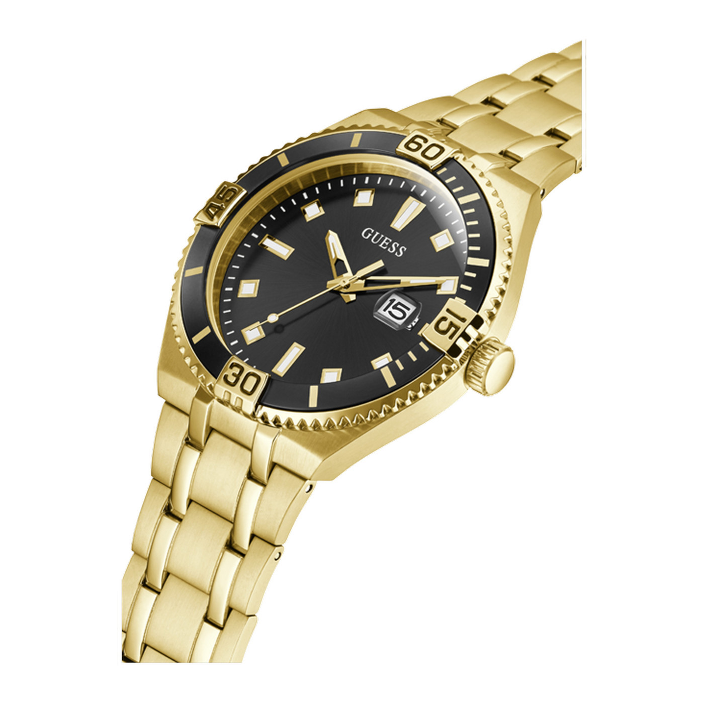 Zegarek męski Złoty GUESS Premier GW0330G2 Zegarek męski Złoty GUESS Premier GW0330G2